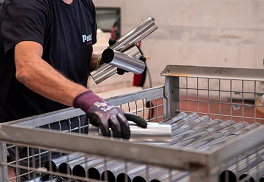 taglio tubi produzione marmitte